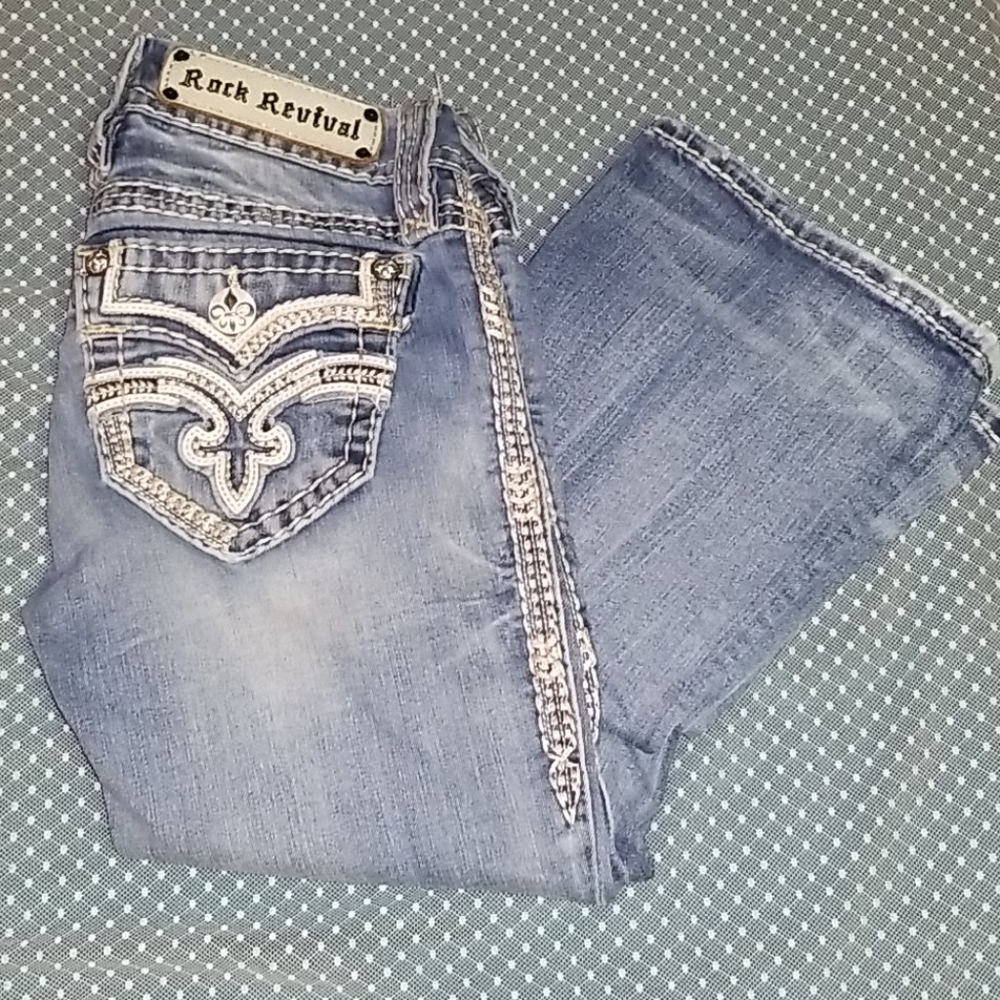 NWOT Rock revival boot cut jeans
